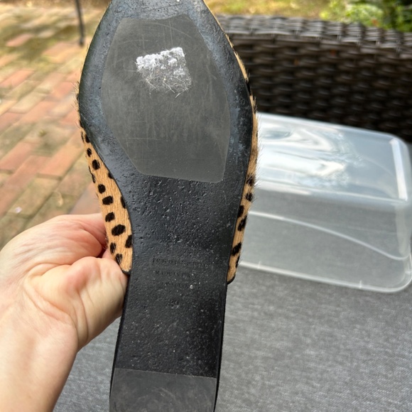 Jenni Kayne Pony Hair Mule Cheetah Print Size 9 - Picture 5 of 6